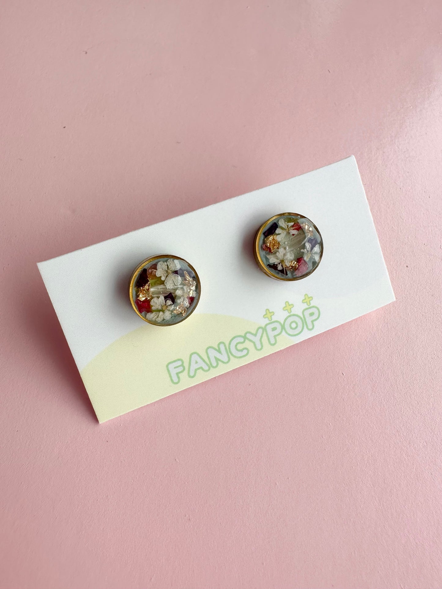 Dried Floral Earrings (2 designs)
