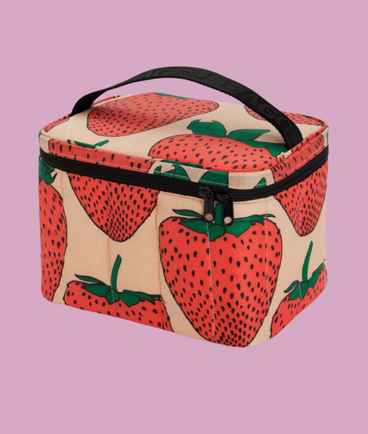 Strawberry Puffy Lunch Bag (Baggu)