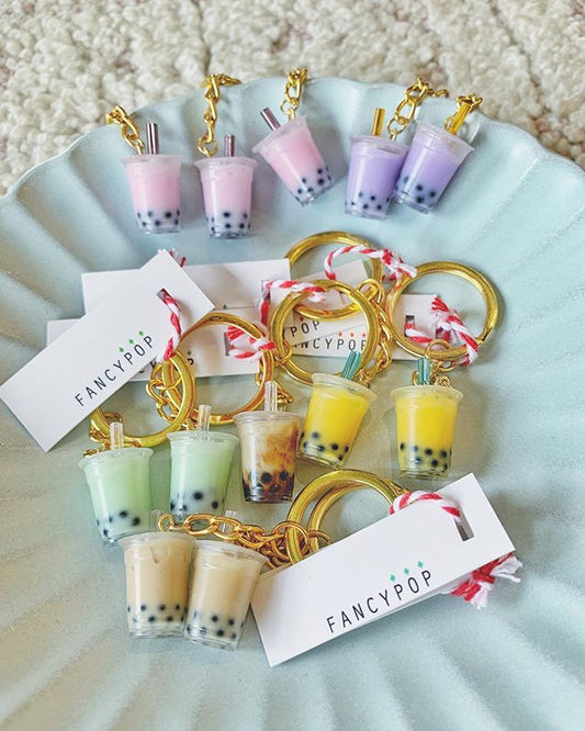 Bubble Tea Key Chains