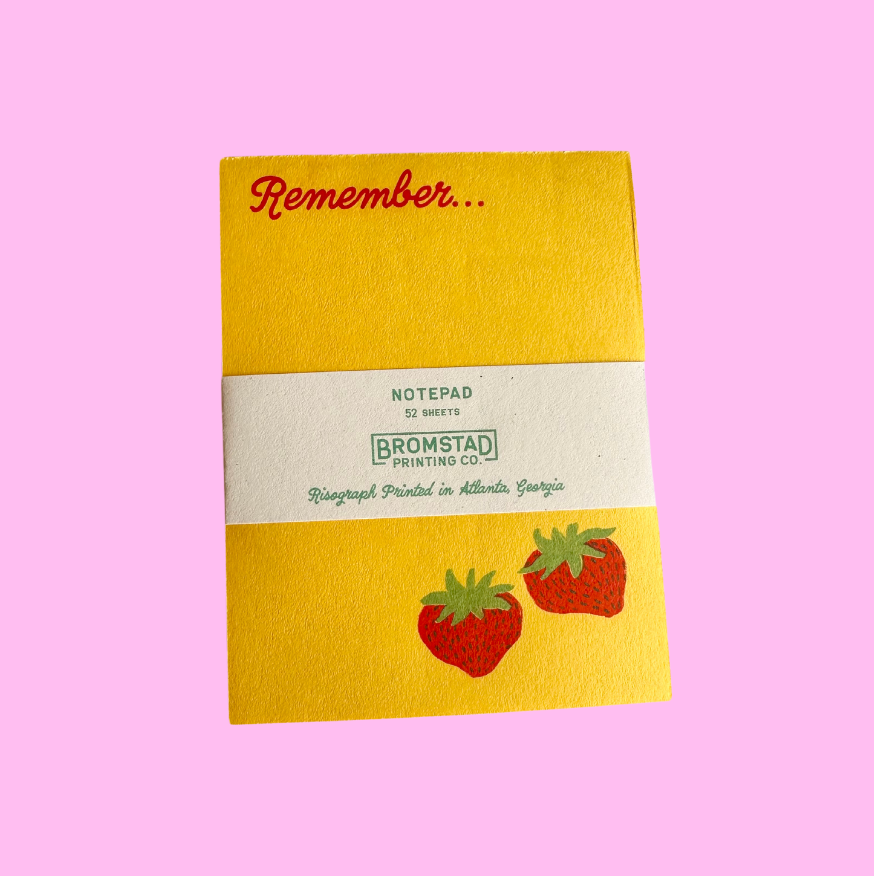 Risograph Notepad (2 designs)