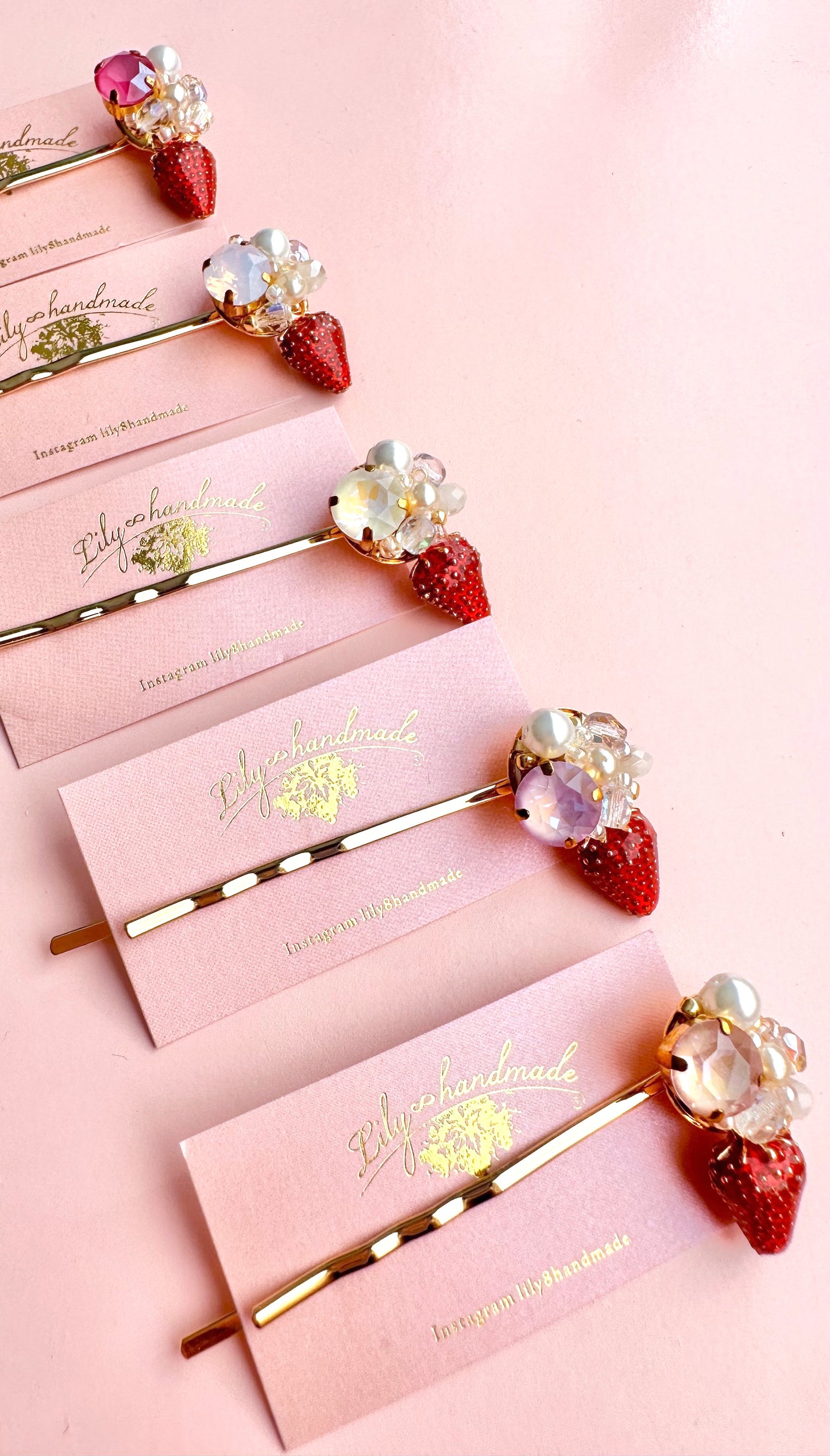 Strawberry Hair Pin