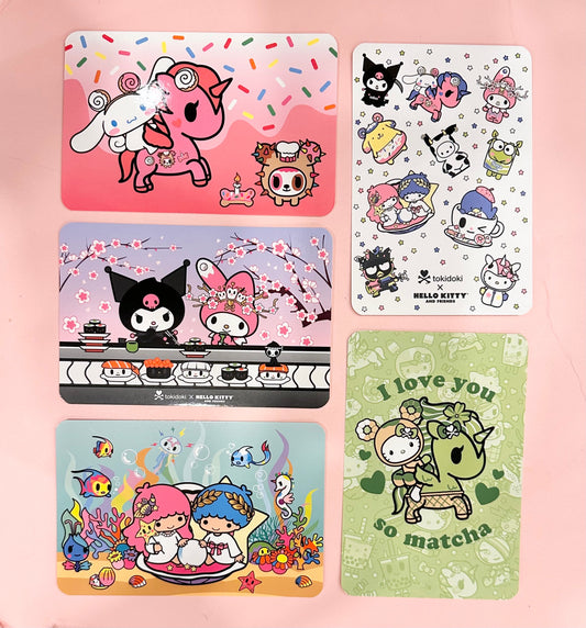 Tokidoki x Hello Kitty Post Card (5pck)