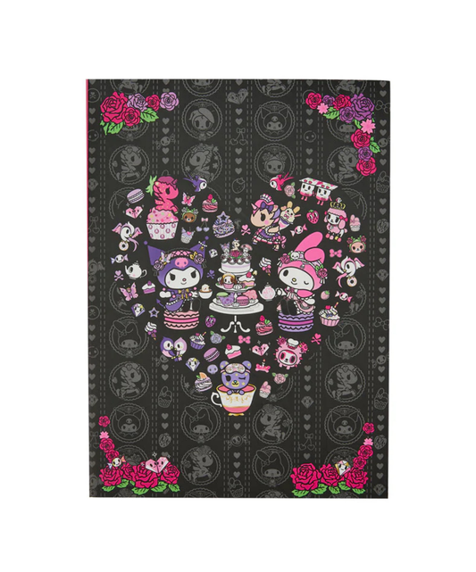 Tokidoki x Kuromi & My Melody Garden Party Notebook