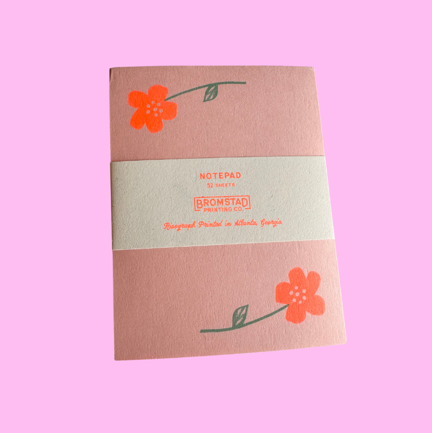Risograph Notepad (2 designs)