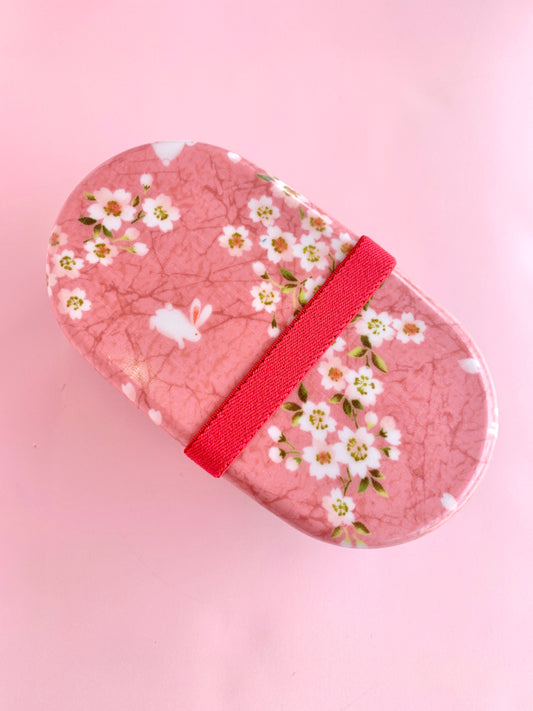 Sakura Usagi Stack Bento